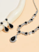 Conjunto Crystal Glow – Colar & Brincos