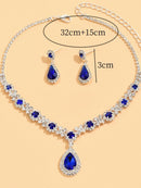 Conjunto Crystal Glow – Colar & Brincos
