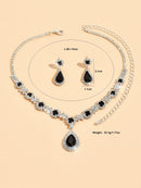 Conjunto Crystal Glow – Colar & Brincos