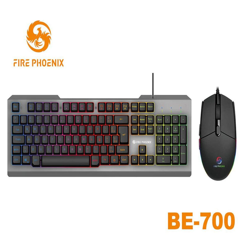 Kit De Teclado Semi Mecânico Silencioso E Mouse Gamer