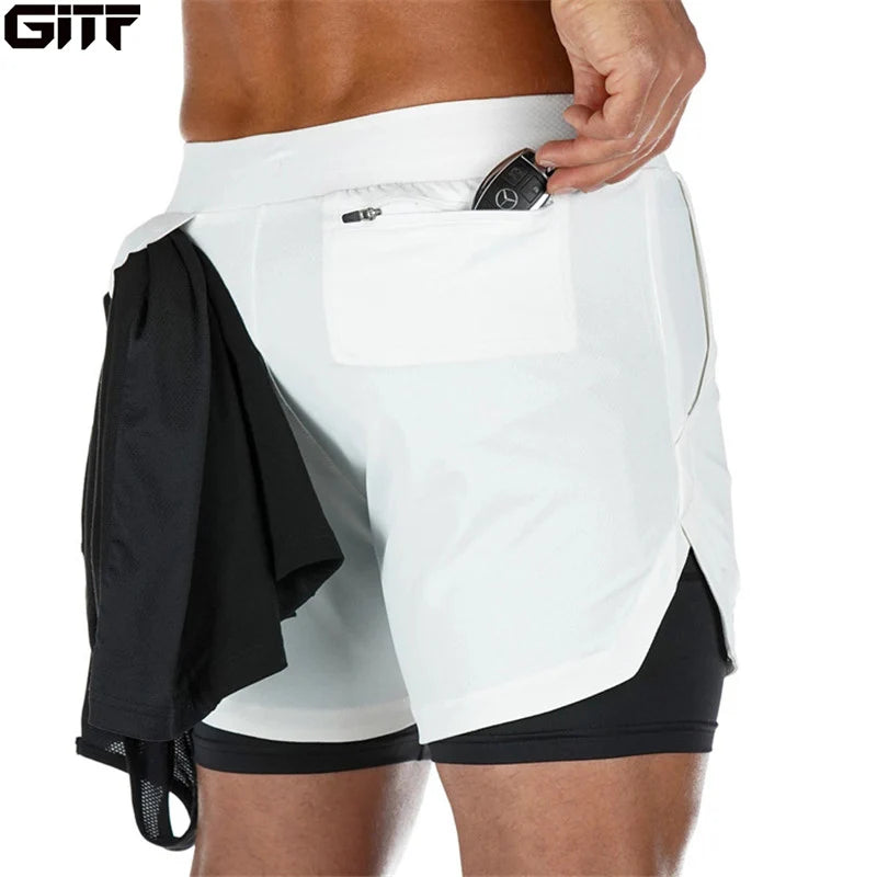 JumpMax- Short Masculino de Compressão Para Vôlei