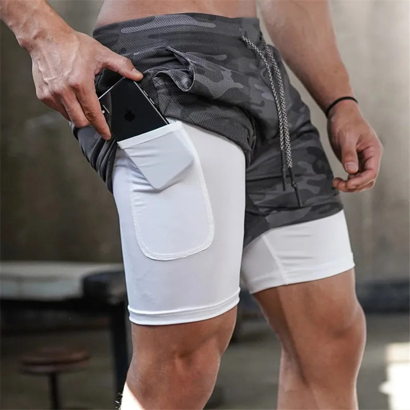 JumpMax- Short Masculino de Compressão Para Vôlei