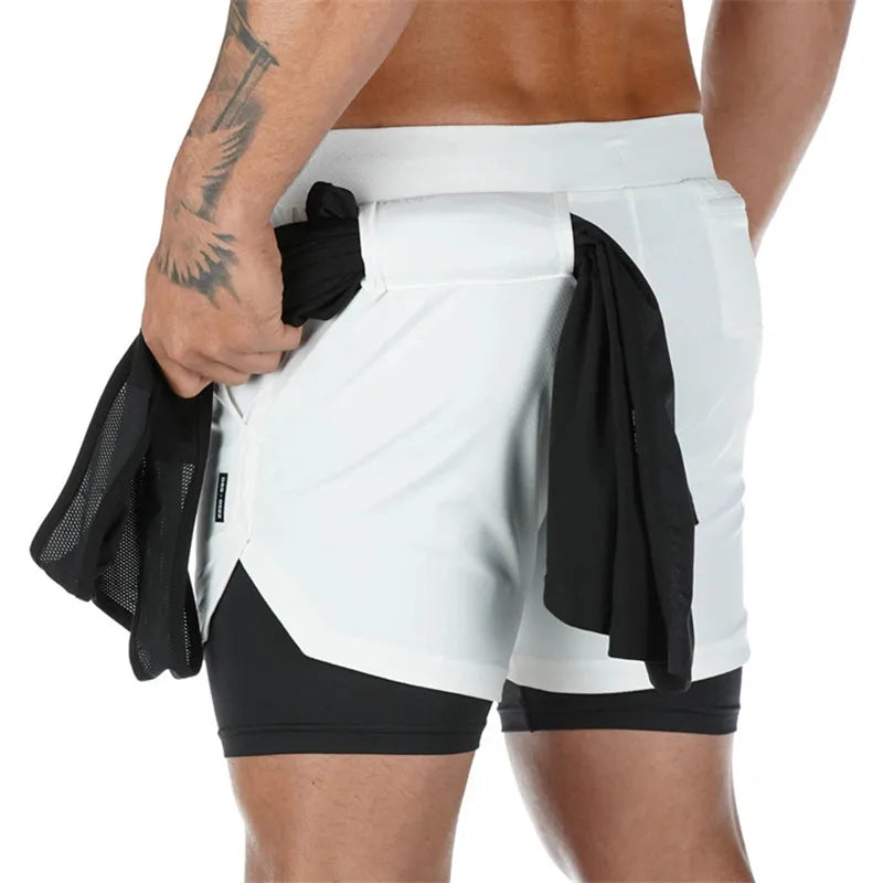 JumpMax- Short Masculino de Compressão Para Vôlei