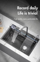 Pia Inox Cascata Digital