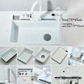 Pia Inox Cascata Digital