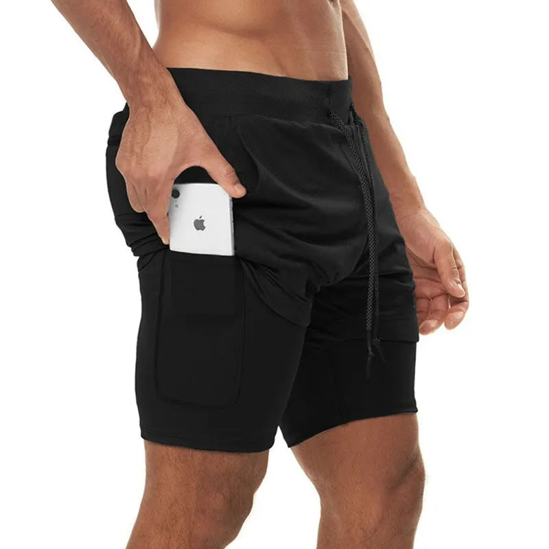 JumpMax- Short Masculino de Compressão Para Vôlei