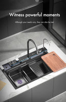 Pia Inox Cascata Digital