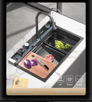 Pia Inox Cascata Digital