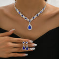 Conjunto Crystal Glow – Colar & Brincos