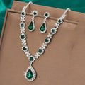 Conjunto Crystal Glow – Colar & Brincos