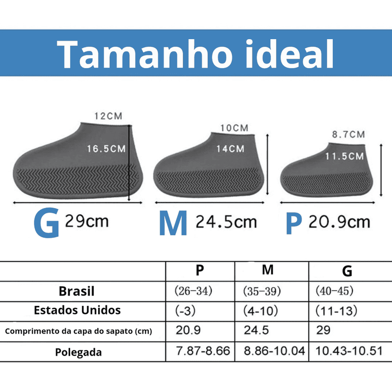 Capa Protetora de tênis impermeável